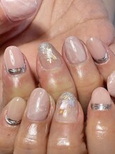 ネイルサロン ラシーヌ(Racine)/フット☆クリスタル