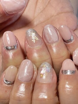 ネイルサロン ラシーヌ(Racine)/フット☆クリスタル