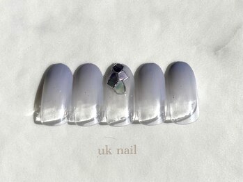 ユーケーネイル(uk nail)/シンプルアート6500円