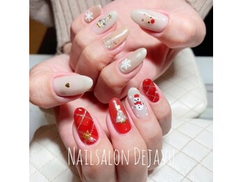 デジャヴ(Dejavu)/クリスマスネイル