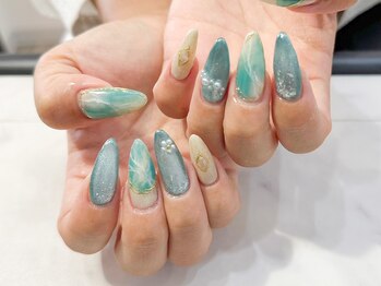 テラス(TERRACE)/ターコイズネイル