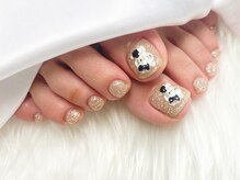 フロール 上大岡(Flor)/*NAIL　フット　親指アート*