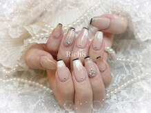 ネイルアンドまつげエクステ リッチエイト 原宿店(Rich8)/マグネットグラデーション