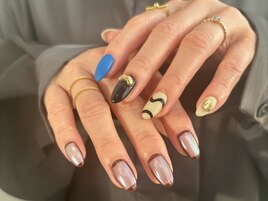 クリアリング　ニュアンスネイル