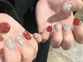 ホワイトフラッシュネイル