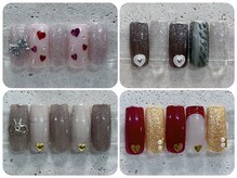 ラニ ネイル(Rani Nail)/バレンタインネイル ¥7800