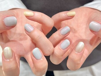 サイン(sin.)/イエロー×ブルー