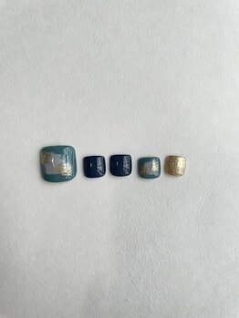 冬・クリスマスネイル