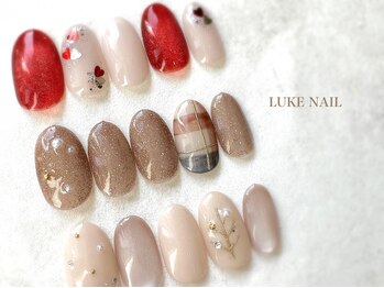 ルークネイル(LUKE NAIL)の写真/トレンドに敏感なネイリストによる丁寧なケアとモチの良さに満足度◎パラジェル/フィルイン導入サロン♪