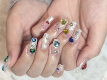 キャッツアイ東京 新宿店(Cat's eye TOKYO)/宝石ネイル