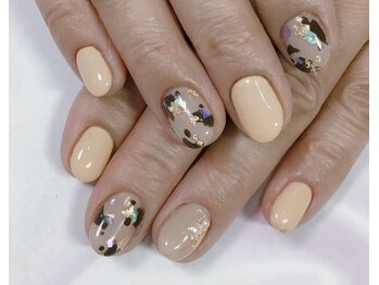 べっ甲ネイル ジェルネイル