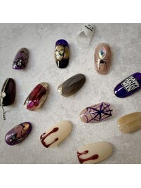 HelloWeenネイル