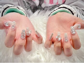 ルビーネイル 太閤通駅店(RUBY NAIL)/フリーデザイン10本スカルプ