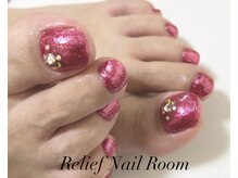 リリーフネイルルーム(RELiEF NAiL ROOM)/フットワンカラーコース