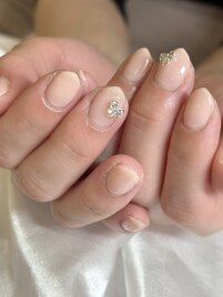 ワンカラー +リボンパーツ