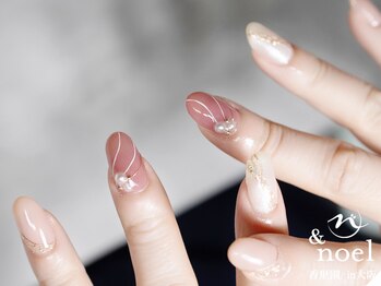 ノエル(Noel)/ピンクデザインネイル