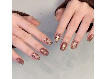ユミネイル(Yumi Nail)/豹柄ネイル