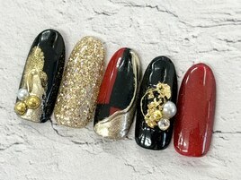 【木村】和柄アート