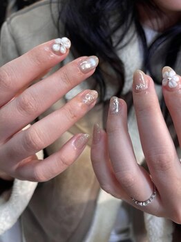 アミネイル 中野(Ami Nail)/ワンホンガーリーネイル