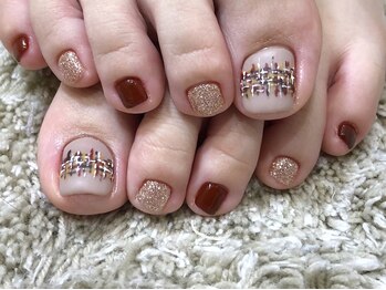 ネイルサロン ココアルファ 福山(KOKOα)/footアート2本コース