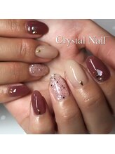 クリスタルネイル ボンベルタ橘店(CRYSTAL NAIL)/シンプルネイル