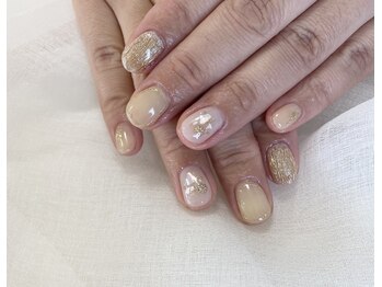 08ネイル(08 nail&school)/イエローニュアンス☆