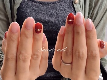 スエルテ ネイルサロン 北千住店/マグネットリングネイル ¥7000