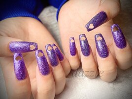 ハートパンチネイル