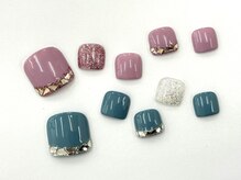 ネイルサロン クイール 小山店(NAIL SALON QUILL)/ガラスフレンチ