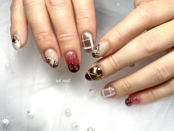 ソルネイル(sol nail)/★バレンタインネイル★