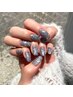 ○Hand○ 華やかキラキラ*フラッシュネイル  ¥7600