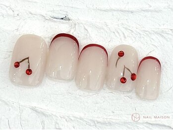 ネイルメゾン 池袋店(NAIL MAISON)/さくらんぼネイル¥8050