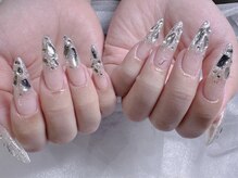 モシ(Moci)/アートし放題/ラメグラデ