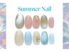 【夏ネイル6/1～7/15】トレンドアート