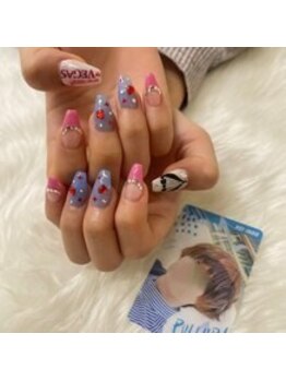 プリュム(Plume)/3D/推しネイル/キャラクター