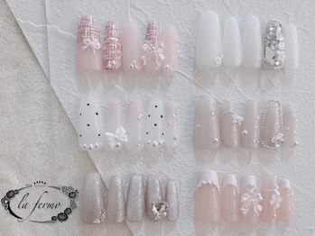 ネイルサロンアンドスクール ラフェルモ 札幌駅前店(la fermo)の写真/【最新トレンド導入】韓国/ワンホン/シンプル/定額デザインが豊富♪長さだしOK 季節&イベントにオススメ