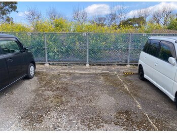 癒しの手/当店の駐車場になります