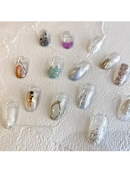 ネイルテリア ココ(nailterior COCO)の写真/パラジェルで爪をいたわり秋ネイルを！トレンドを抑えたデザインと豊富なパーツで旬を。