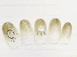 ネイティブグラデーションネイル