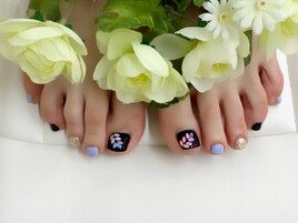 リーフホロ★フットネイル