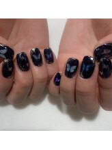 ルクール(Le Coeur)/蝶々ネイル