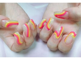 うねうねネイル ジェルネイル