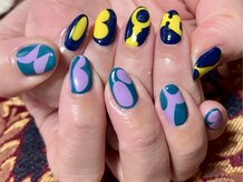 ブランシュ 藤沢(Blanche)/オーダーメイドネイル 紫陽花