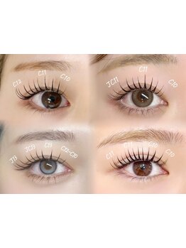 目の形にあったエクステ提案が得意