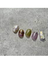 リファインネイル(refinenail)/大人ハロウィンネイル