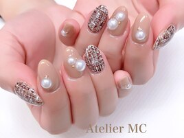 定額持込み☆ツイードネイル