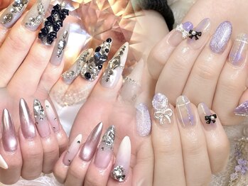 レア オハナ(Lea OHANA)の写真/【高技術】ジェル付け放題10500~/長さだし付け放題12500~◎浮かない折れない納得の技術体感して下さい☆！