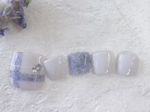 ナル バイ ネイルブレイク(Nalu by Nail Break)/もふもふカラー×グレー