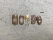 シンプリー 西荻窪店(Simpliee)/くすみマグネット定額ネイル