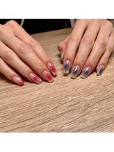 グラウネイル(grau nail)/チークネイル
